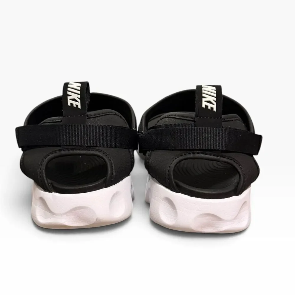 Nike Owaysis Sandals Mens 11 Black White CK9283-002 Adjustable Strap Slides
